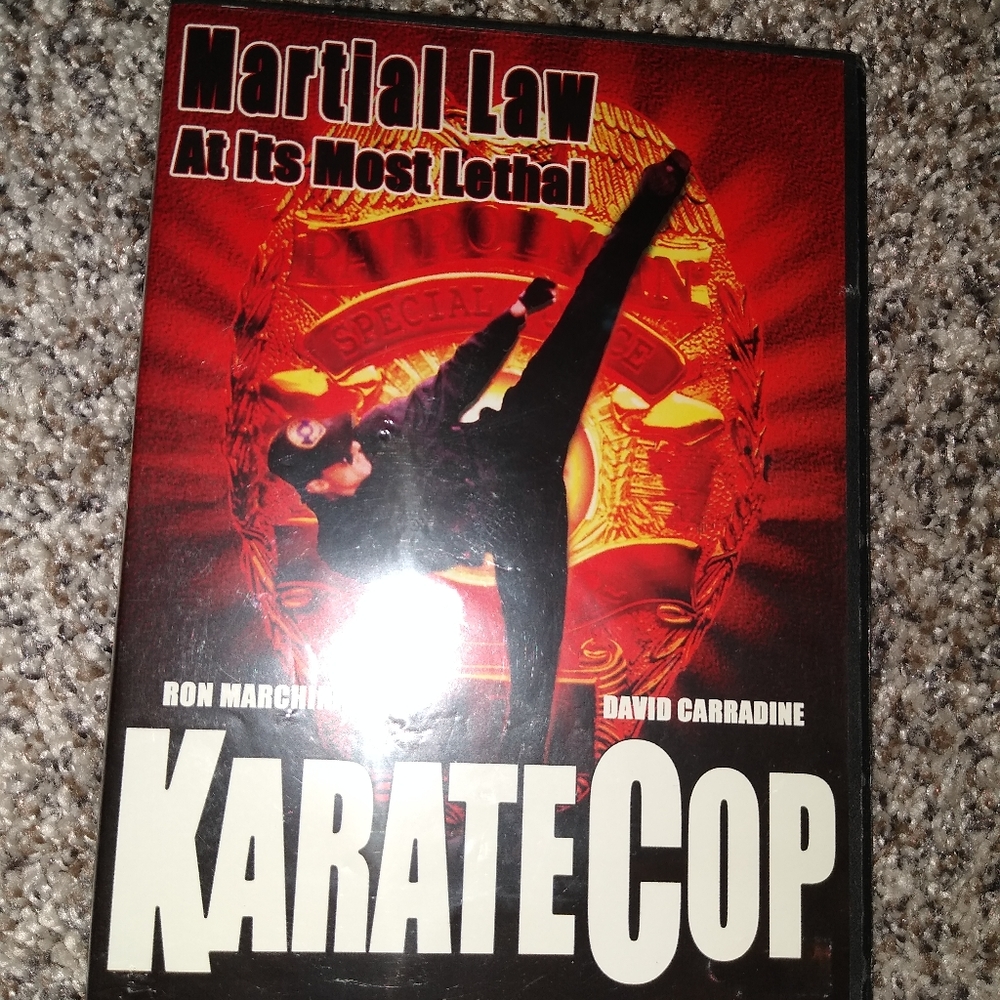 KarateCop Movie DVD